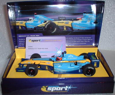 Foto Qq C2582a Scalextric Uk Renault R24 F1 Team Spirit No 8 Fernando Alonso Superslo