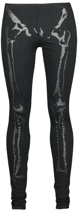Foto Queen Of Darkness: Bone Leggins - Leggings