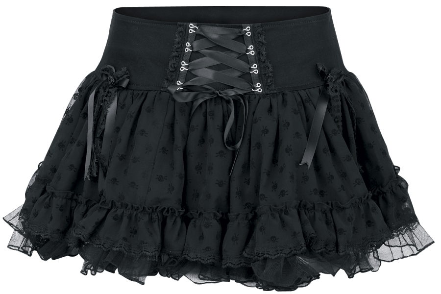Foto Queen Of Darkness: Skulls - Falda