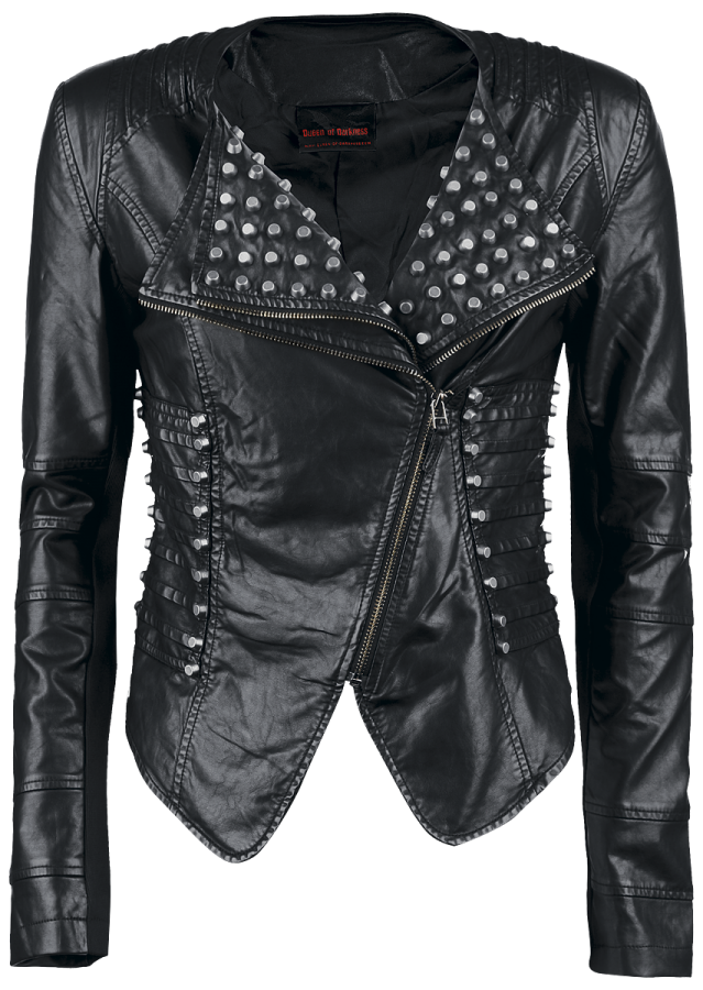 Foto Queen Of Darkness: Studded Jacket - Chaqueta Mujer
