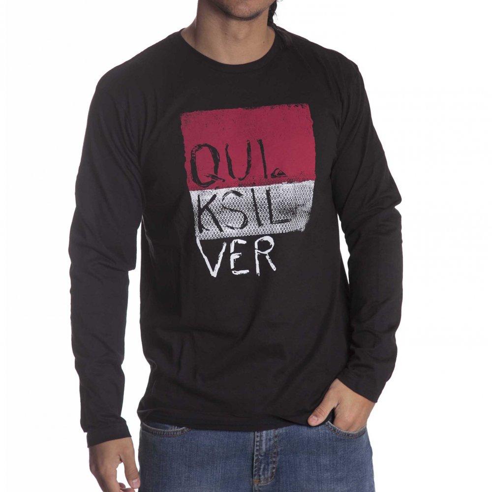 Foto Quiksilver Camiseta Quiksilver: ML Baseilne BK Talla: XL