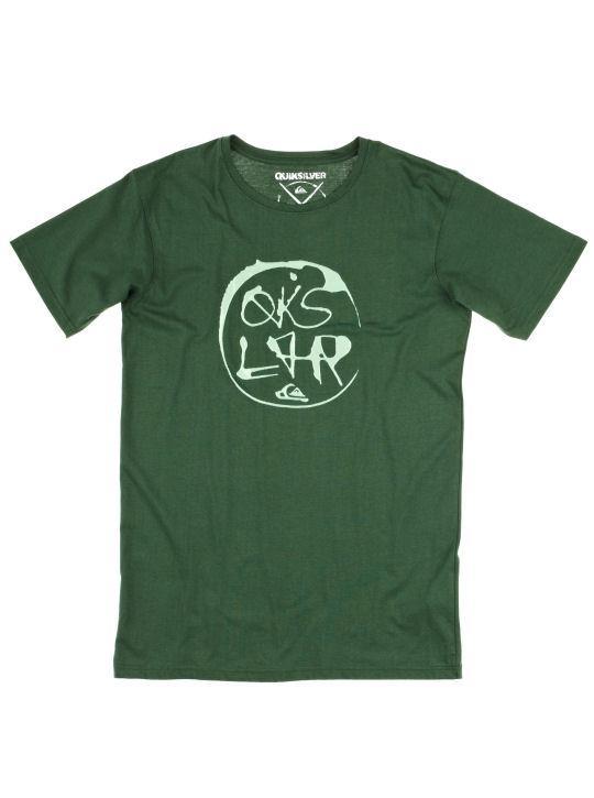 Foto Quiksilver Hipster Tee - Moss Green