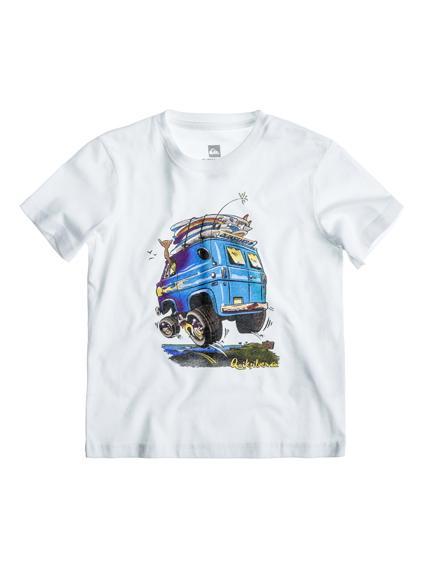 Foto Quiksilver U Cruisin Boys Tshirt - White
