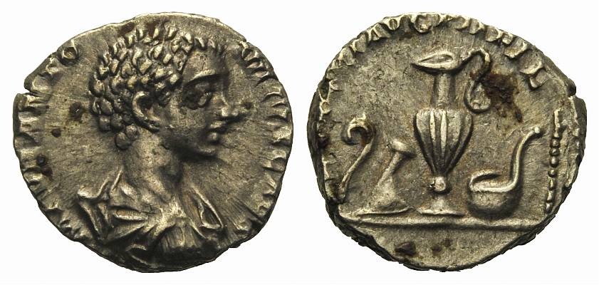 Foto RÖMische Kaiserzeit: Geta als Caesar, 197 209 Denar Rom ca 203 n Chr