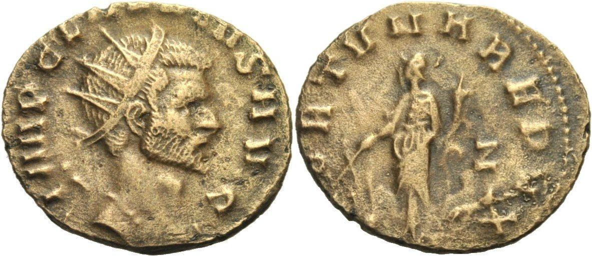 Foto RÖMische Kaiserzeit Antoninian 268 270