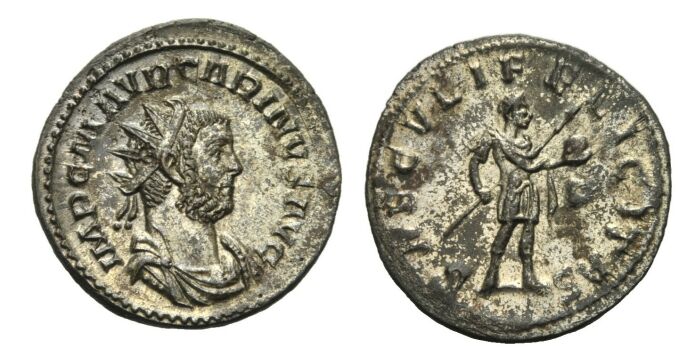 Foto RÖMische Kaiserzeit Antoninian 283 284