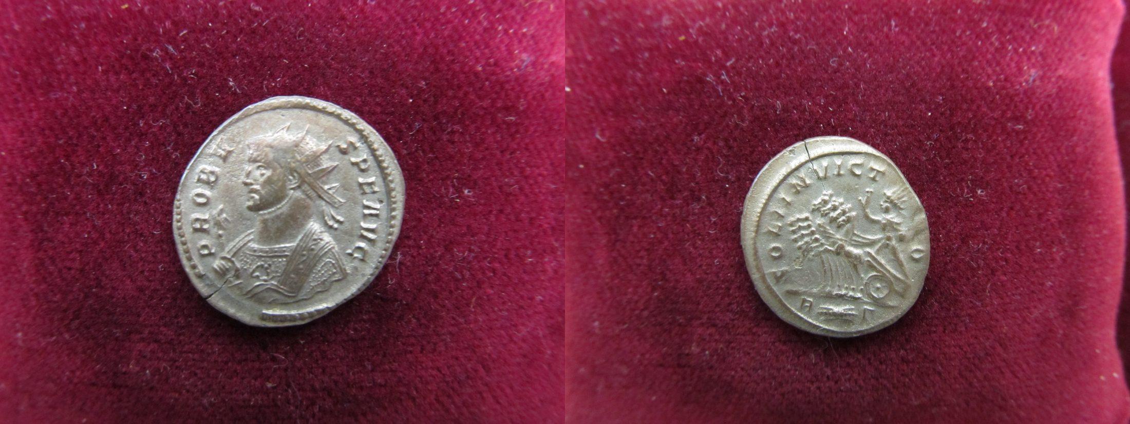 Foto Römer Kaiserzeit Ae-Antoninian o Datum
