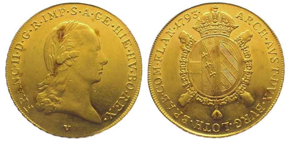 Foto Römisch Deutsches Reich Sovrano Gold 1793 V