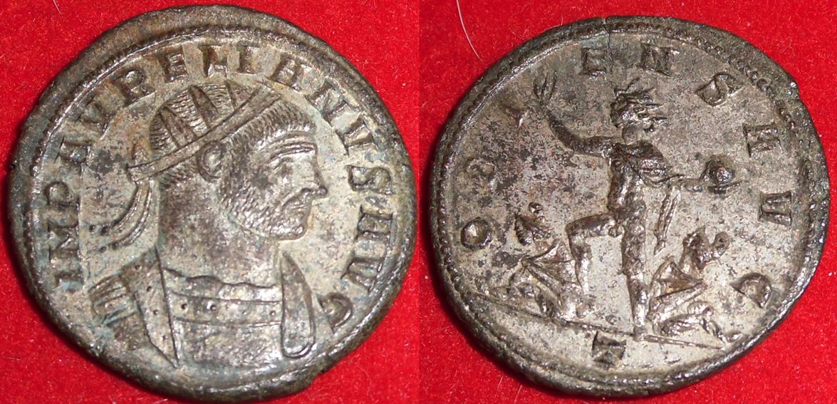 Foto Römische Kaiserzeit Aurelianus Antoninian 270-275 n Chr