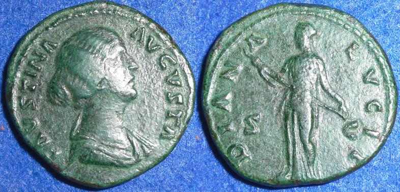 Foto Römische Kaiserzeit Faustina Minor As Gest 175 n Chr