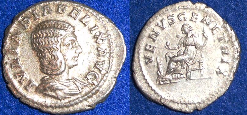 Foto Römische Kaiserzeit Iulia Domna Denar Gest 217 n Chr