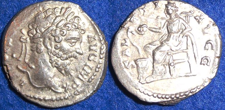 Foto Römische Kaiserzeit Septimius Severus Denar 193-211 n Chr