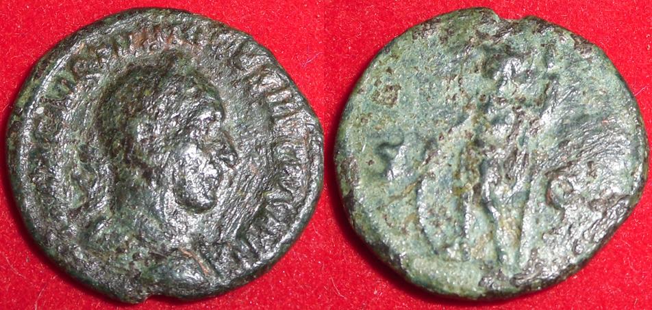 Foto Römische Kaiserzeit Trajanus Decius Semis 249-251 n Chr