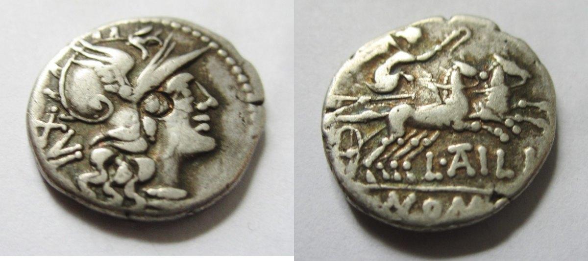 Foto Römische Republik Denar 141 v Chr