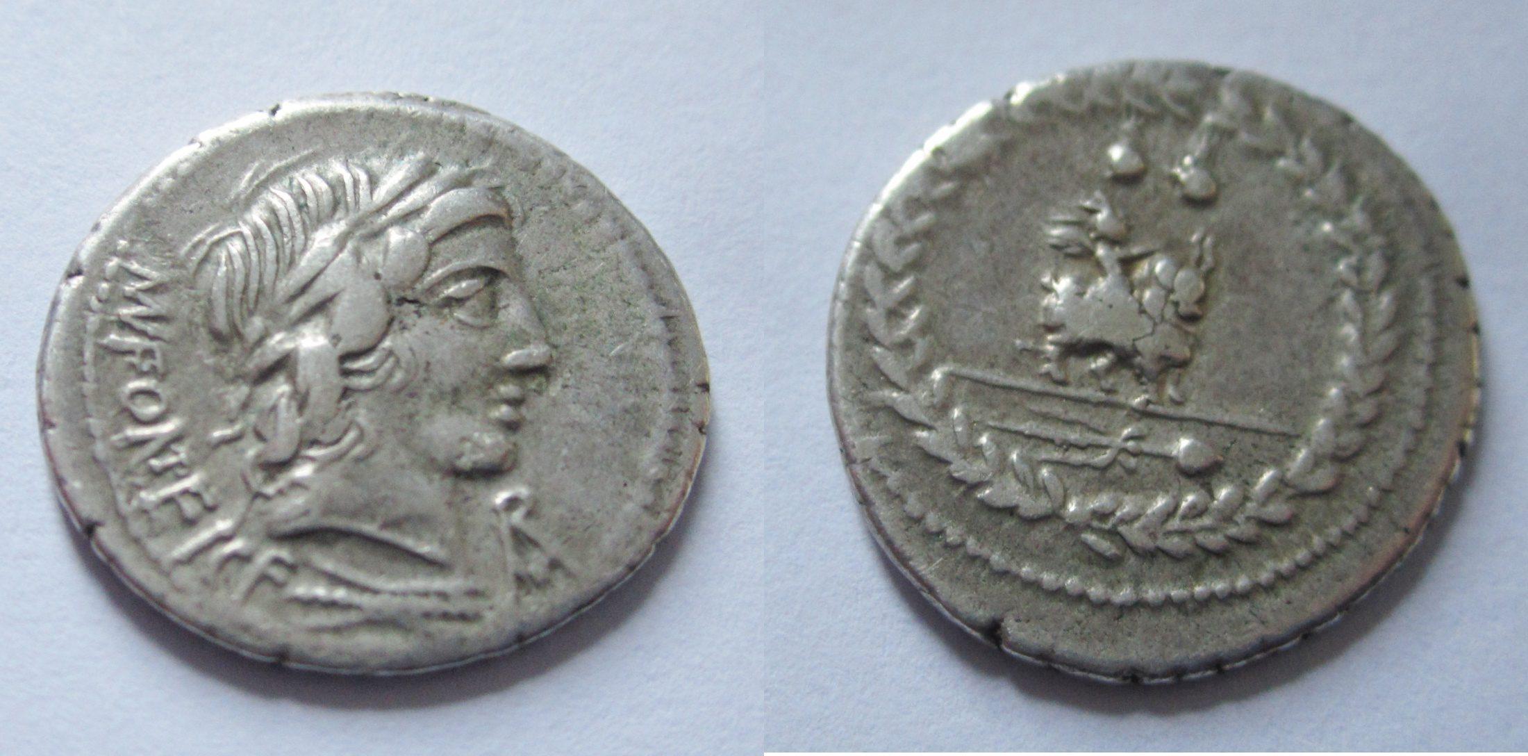 Foto Römische Republik Denar 85 v Chr