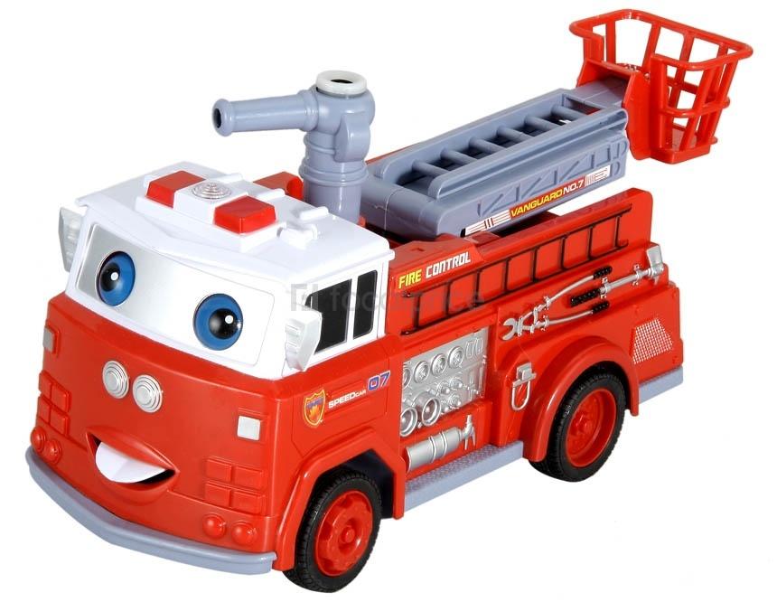 Foto R216 Radio Control RC del coche de bomberos con las burbujas (rojo)