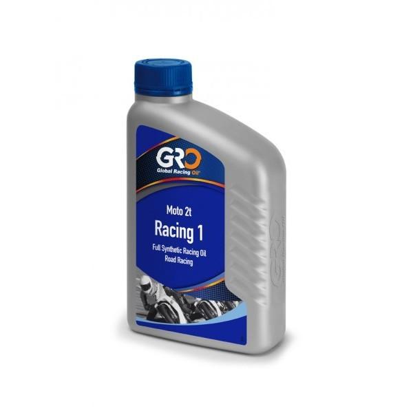 Foto RACING-1, GRO, Aceite mezcla 100% sintético motores 2 tiempos espec...