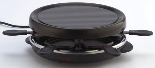 Foto raclette/grill 6 personas - tristar - 800w