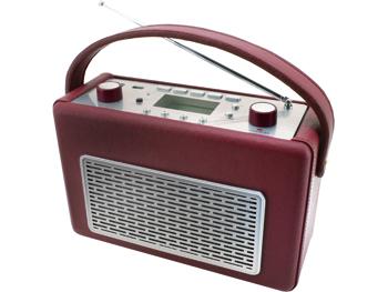 Foto Radio AM/FM rojo soundmaster TR50R