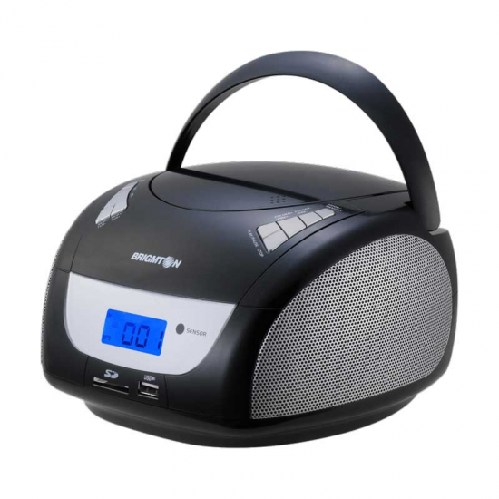 Foto RADIO CD BRIGMTON W-411 BT BLUETOOTH NEGRO