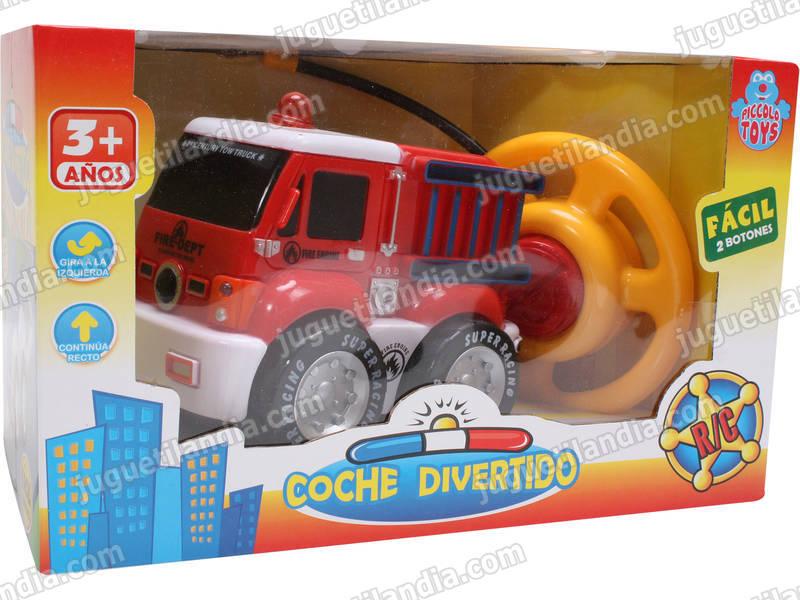 Foto Radio control camión de 16 cm. bomberos con luz