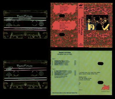 Foto Radio Futura - Spain Cassette 1990 - Veneno En La Piel