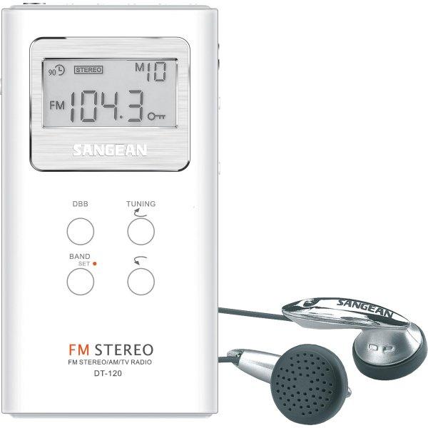 Foto Radio Sangean De 120 Personal Plata