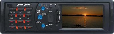 Foto Radio Speed Sound ms-300 4x25w USB SD aux BT pantalla LCD 3