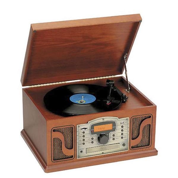 Foto Radiocassette Lauson CL123 CD / MP3 con tocadiscos y USB