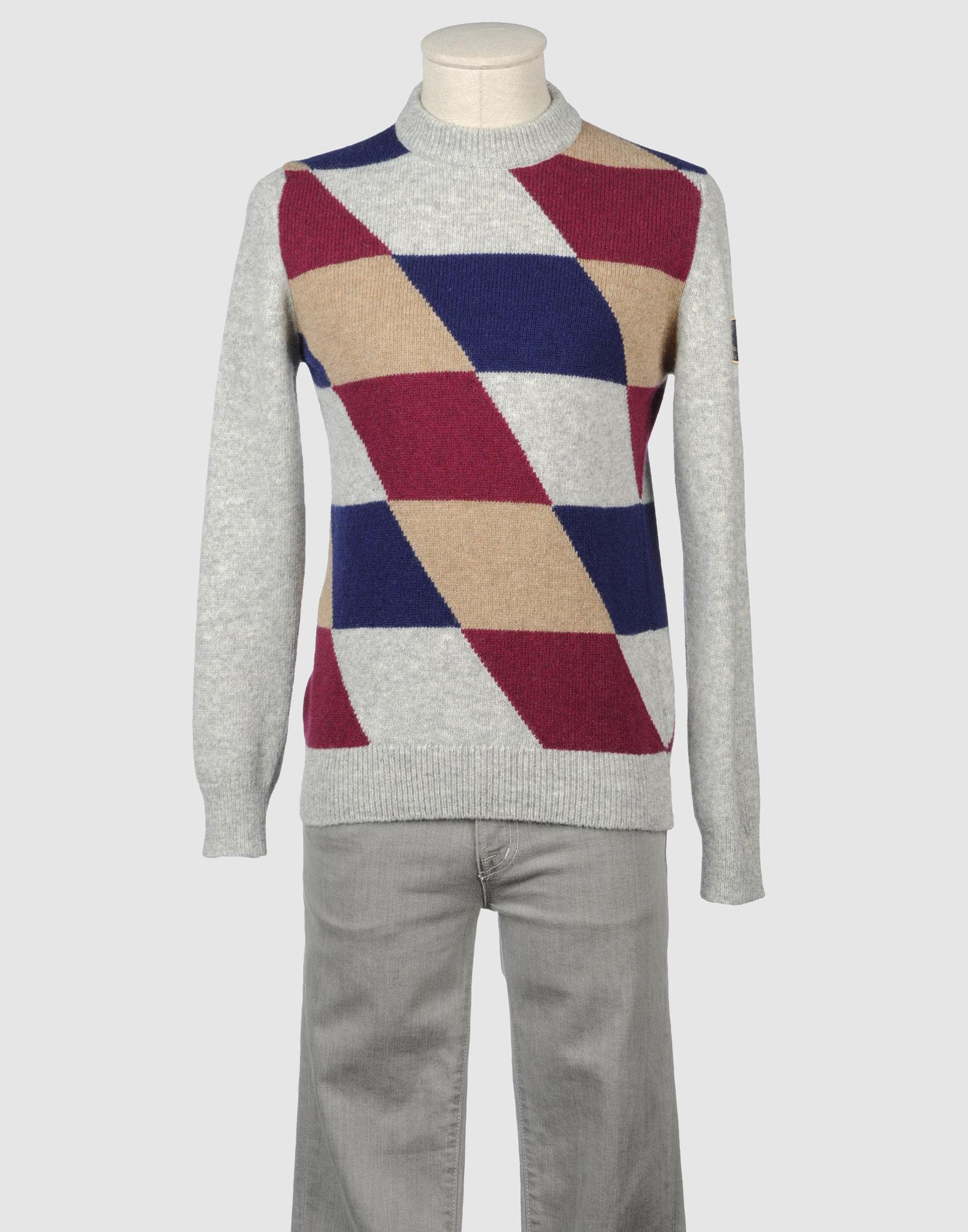 Foto raf simons fred perry jerséis de cuello redondo
