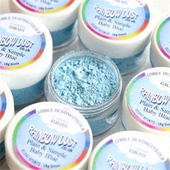 Foto Rainbow dust. colorante en polvo baby blue