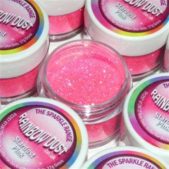 Foto Rainbow dust. purpurina decorativa rosa claro brillo 5 gr