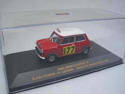 Foto Rally Car Planeta Bmc Mini Cooper S Aaltonen Monte Carlo 1967 Ixo 1/43