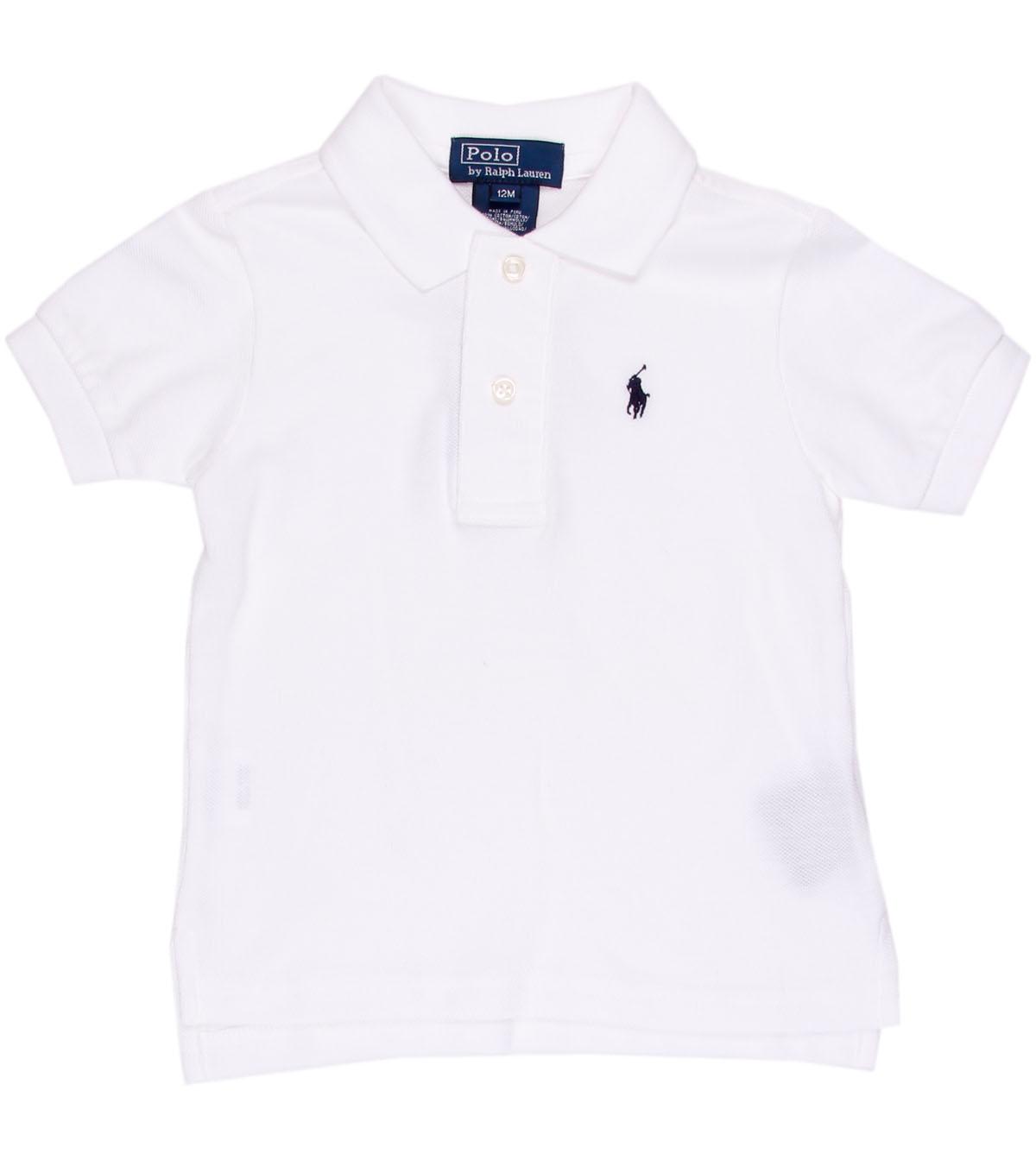Foto Ralph Lauren Classic Cotton White Polo Shirt-2 Years