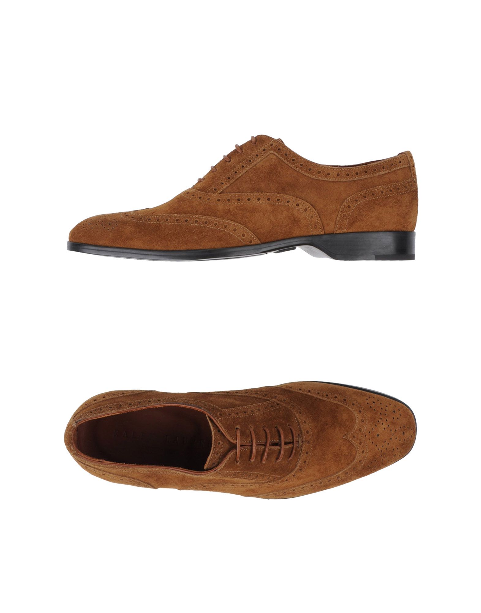 Foto Ralph Lauren Zapatos De Cordones Hombre Camel