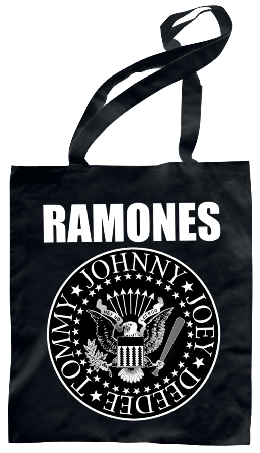 Foto Ramones, The: Hey Ho Let's Go - Bolso de tela, 38,5 x 40,5 cm
