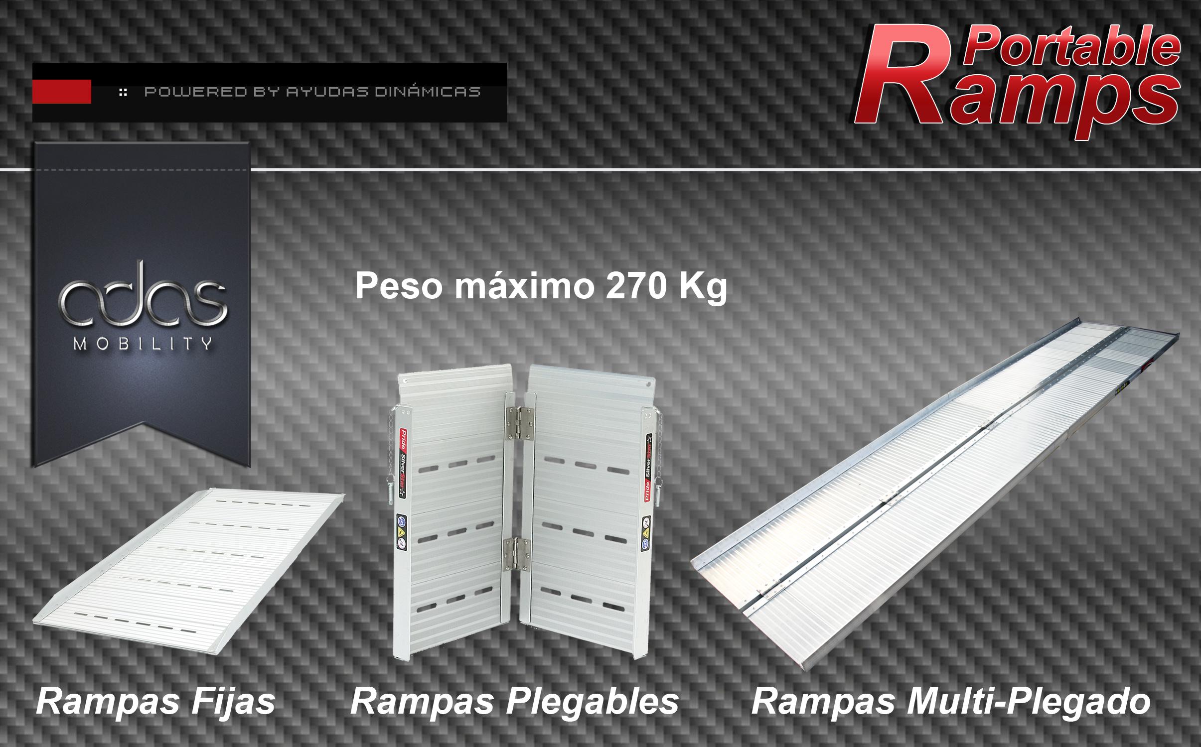 Foto Rampas Portátiles Portable - Ramps - AYUDAS DINAMICAS