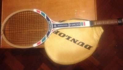 Foto Raqueta De Tenis Antigua Dunlop D Line 303 + Funda Original