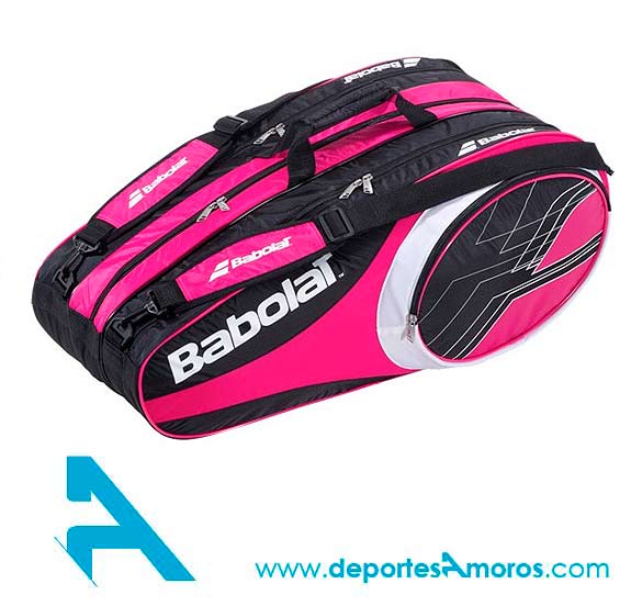 Foto Raquetero Babolat Racket Holder Club Rosa X 12 2013