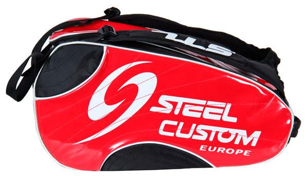 Foto Raquetero STEEL CUSTOM Paletero Rojo