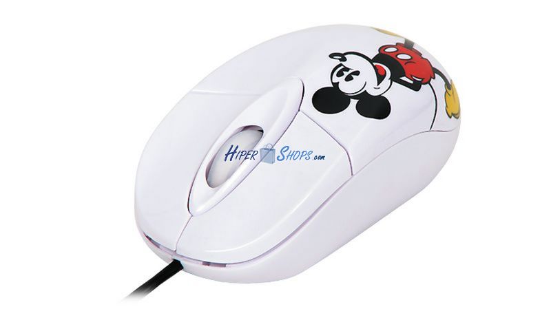 Foto Ratón óptico USB 2.0 800 dpi, Disney - Mickey Mouse