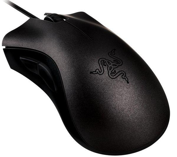 Foto Ratón DeathAdder Black Edition + Sistema de administración de cable de ratón Mouse Bungee + Alfombrilla para ratón Sphex
