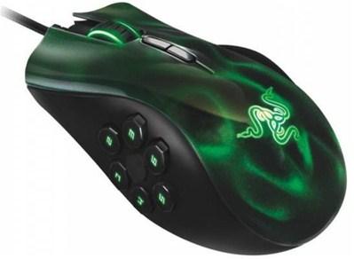 Foto ratón naga hex verde