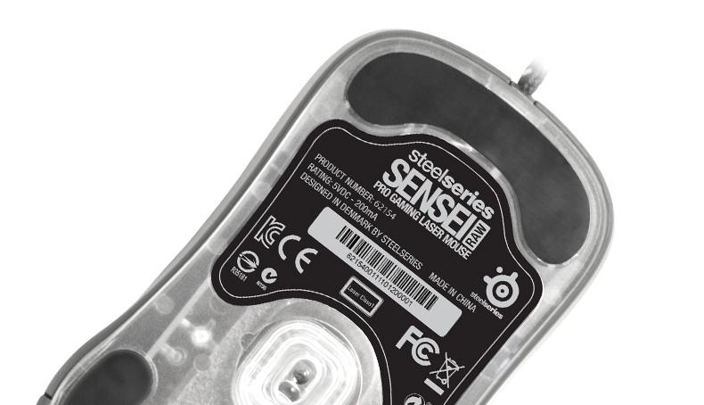Foto Ratón SteelSeries Sensei RAW - Rubberized Black