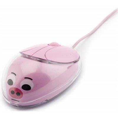 Foto Ratón Susan Pig Usb Rosa By Clb