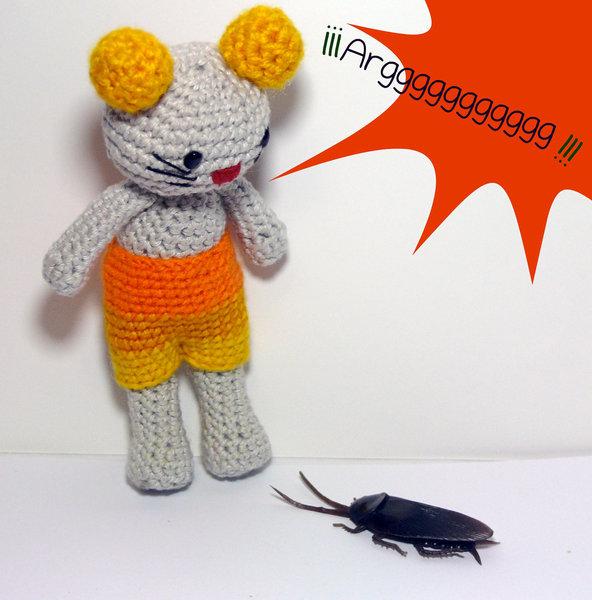 Foto Ratn amigurumi ganchillo,juguete de lana,peluche