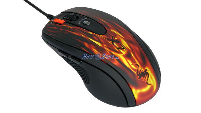 Foto Rato laser Gaming 3600Dpi A4Tech XL–750BK Oscar USB