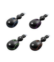 Foto Raton bazoo mini retractil 800dpi 4 colores
