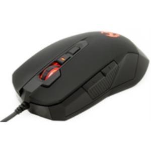 Foto Raton Nox Optico Krom Kull Gaming Negro/naranja Usb 2800dpi