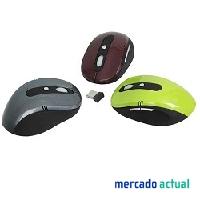 Foto raton optico wireless primux em2402 negro